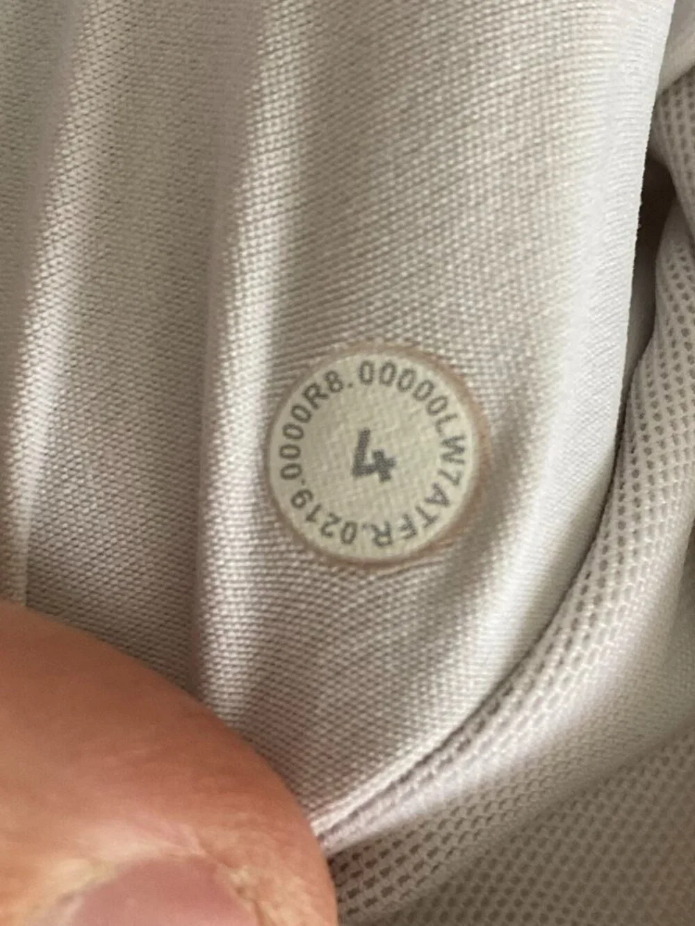Lululemon Speed Up LR Short 2.5” Lined Women’s Size 4 Gray LW7ATFR Gym Fitness